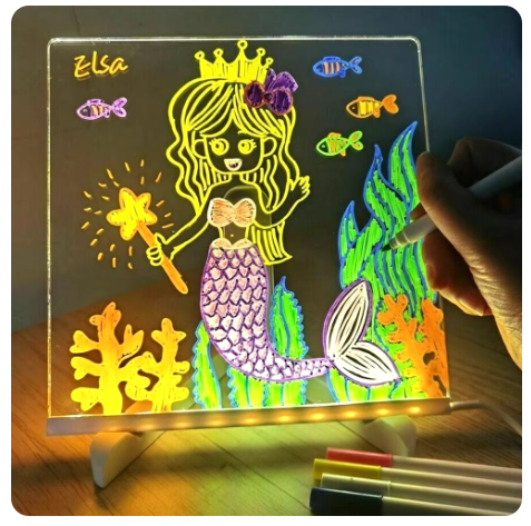 Neon Glow LED Write Board